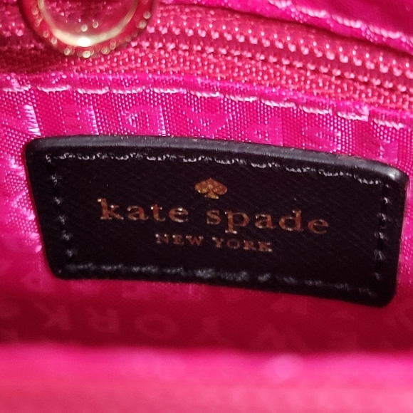 Kate Spade Hot Pink Small Nylon Tote Bag. - Picture 7 of 12